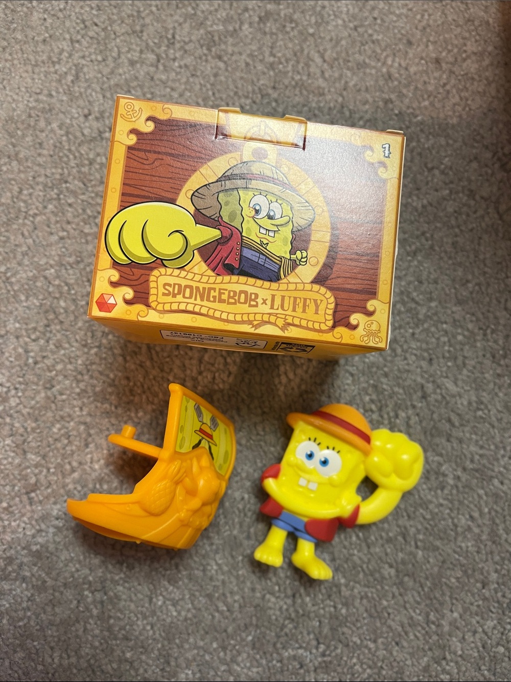 McDonald’s SpongeBob x Luffy One Piece